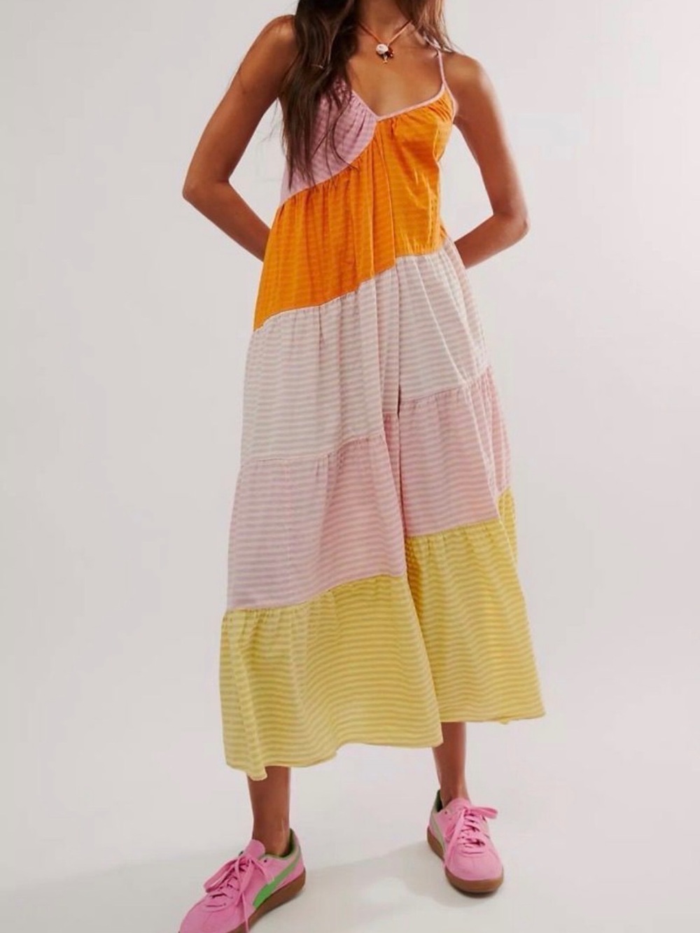 Free people What is love maxi dress size L